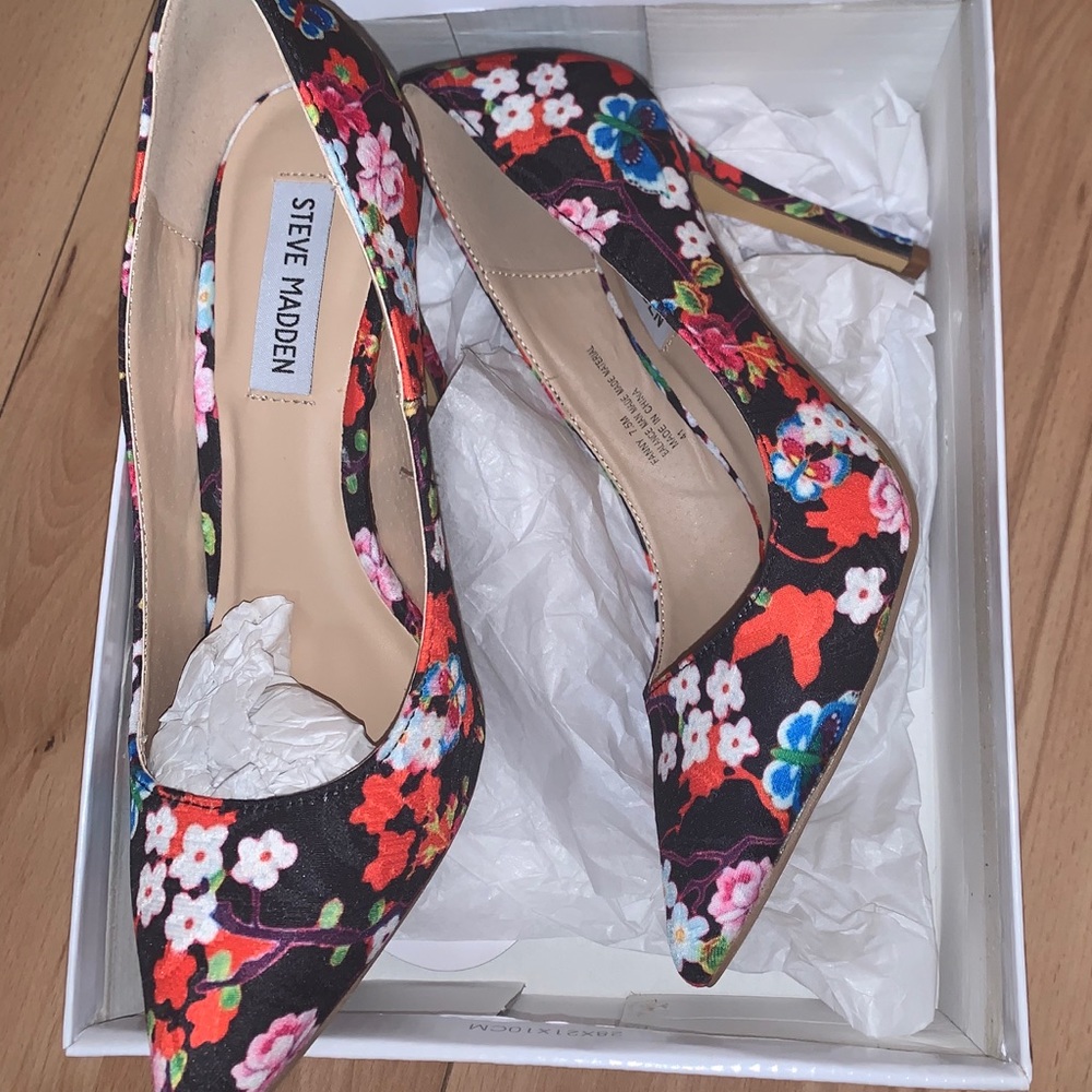 Floral Heels